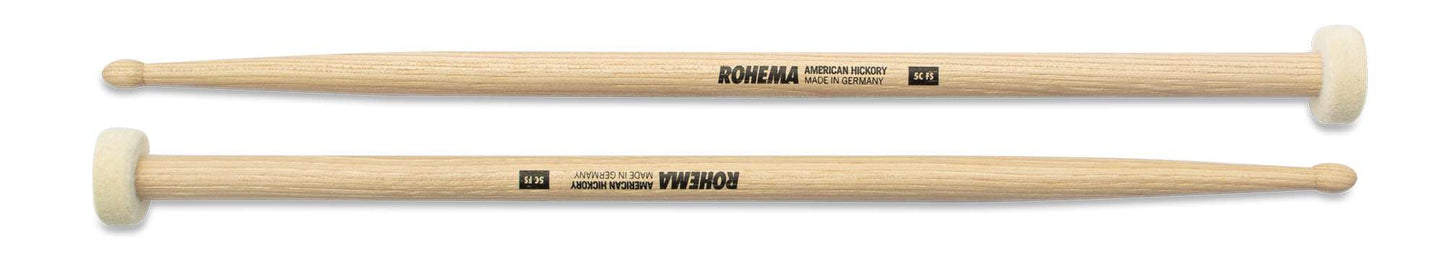 Rohema Kombi Sticks | 5C FS - 30mm felt disc