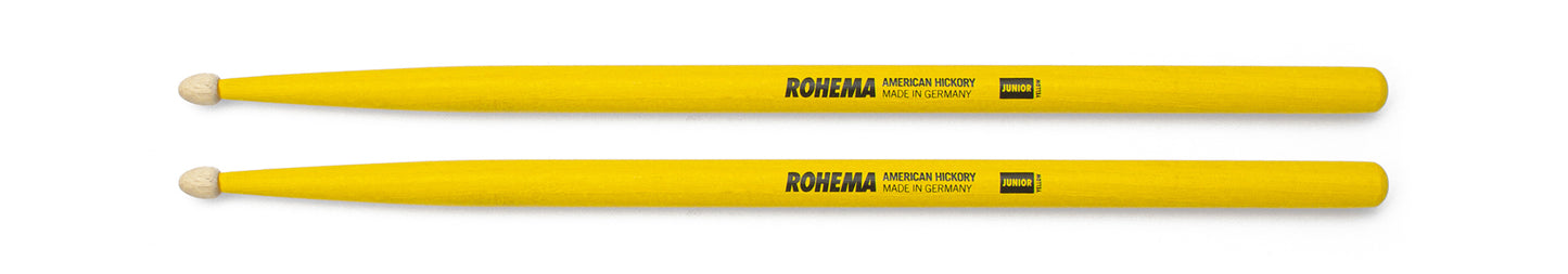Rohema Drumsticks | Junior Sticks Yellow