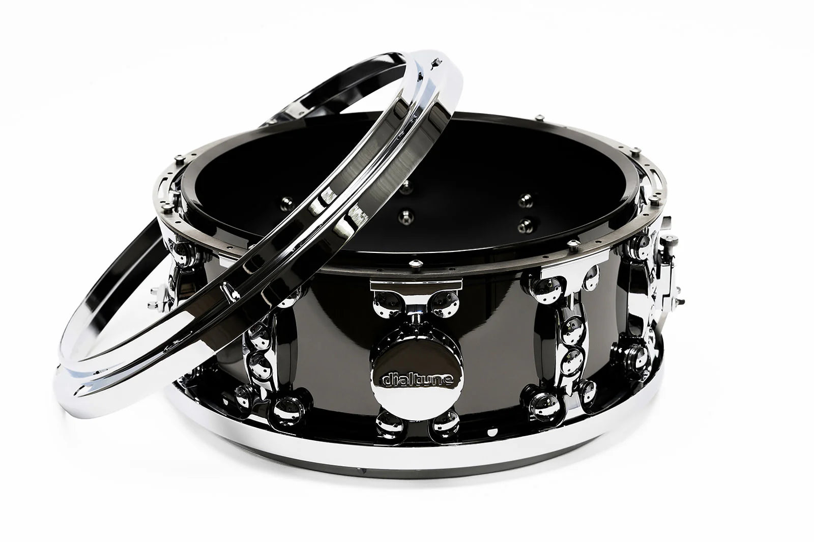 Dialtune Drums - 6.5x14 Black Nickel Brass Snare Drum
