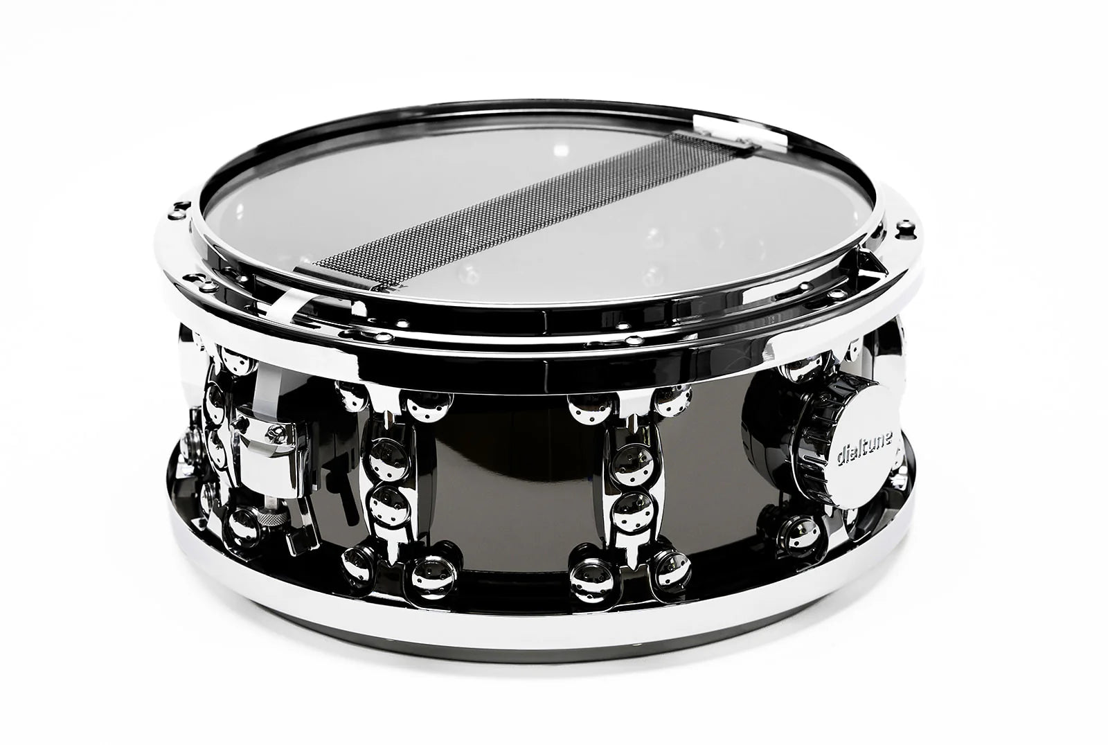 Dialtune Drums - 6.5x14 Black Nickel Brass Snare Drum