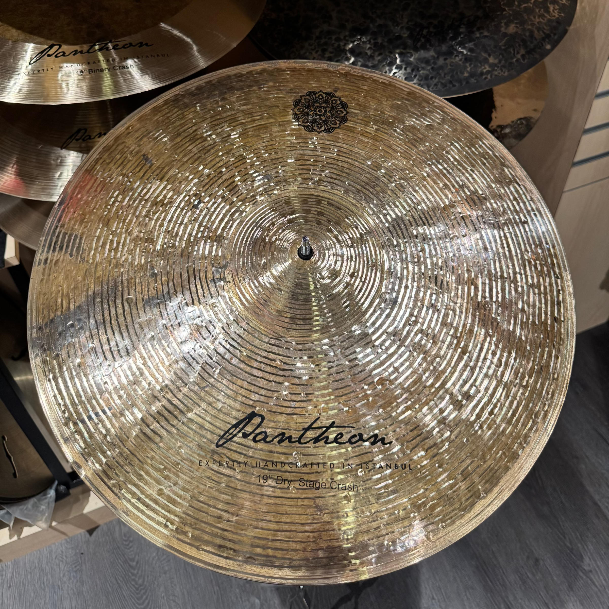 PANTHEON PERCUSSION CYMBALS : DRY (HIHATS / CRASH / RIDE)
