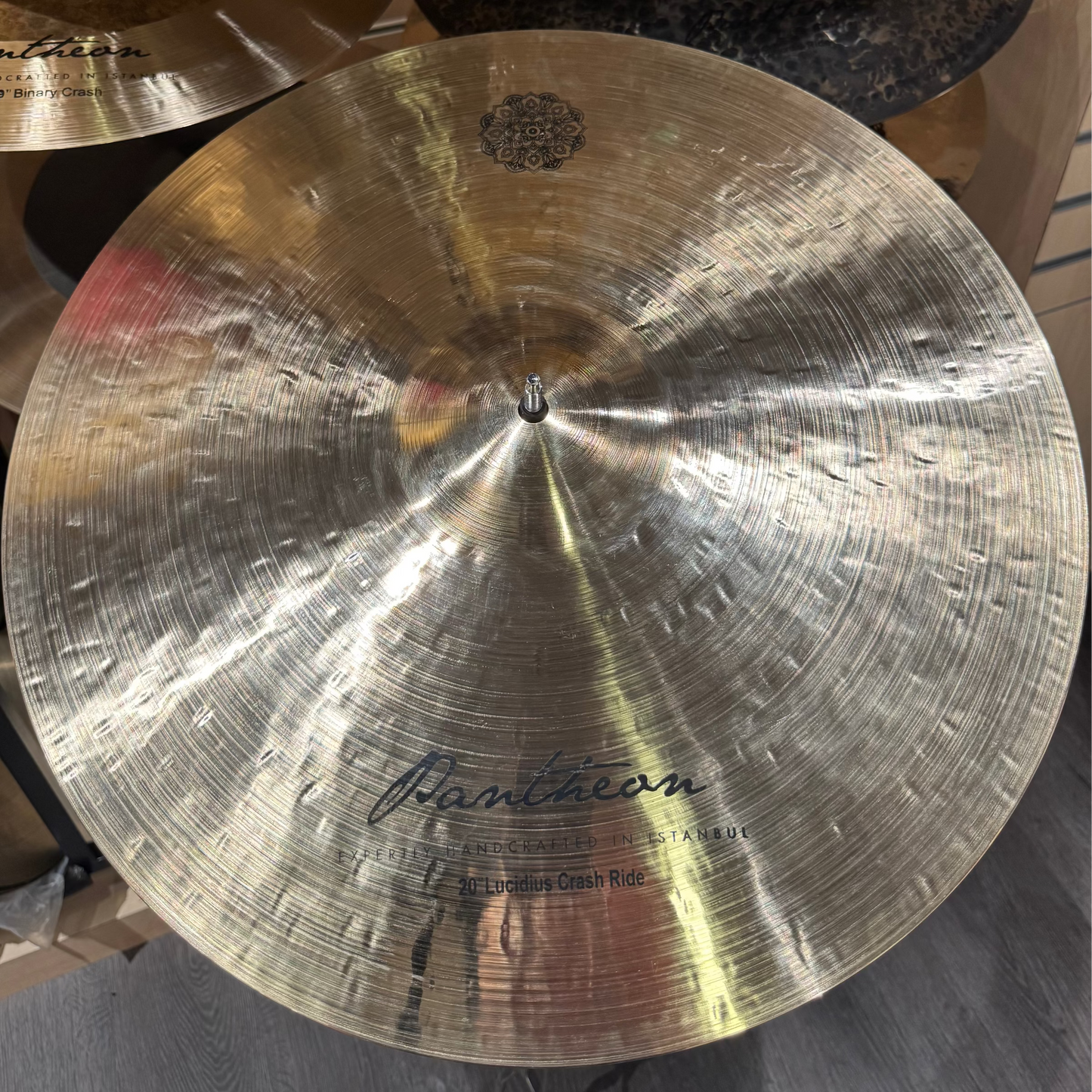 PANTHEON PERCUSSION CYMBALS : SIGNATURE SERIES (HIHATS / CRASH / RIDE)
