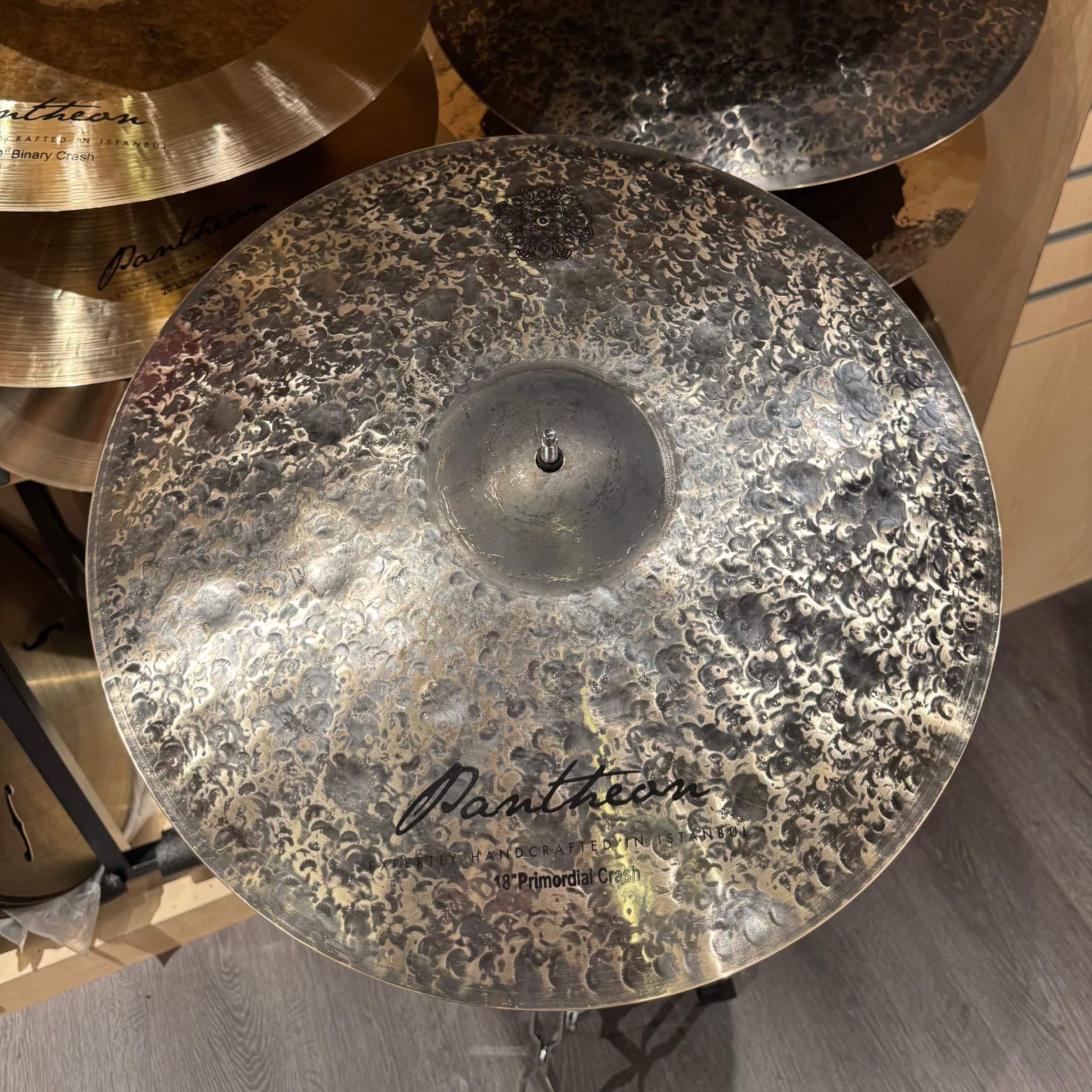PANTHEON PERCUSSION CYMBALS : SIGNATURE SERIES (HIHATS / CRASH / RIDE)