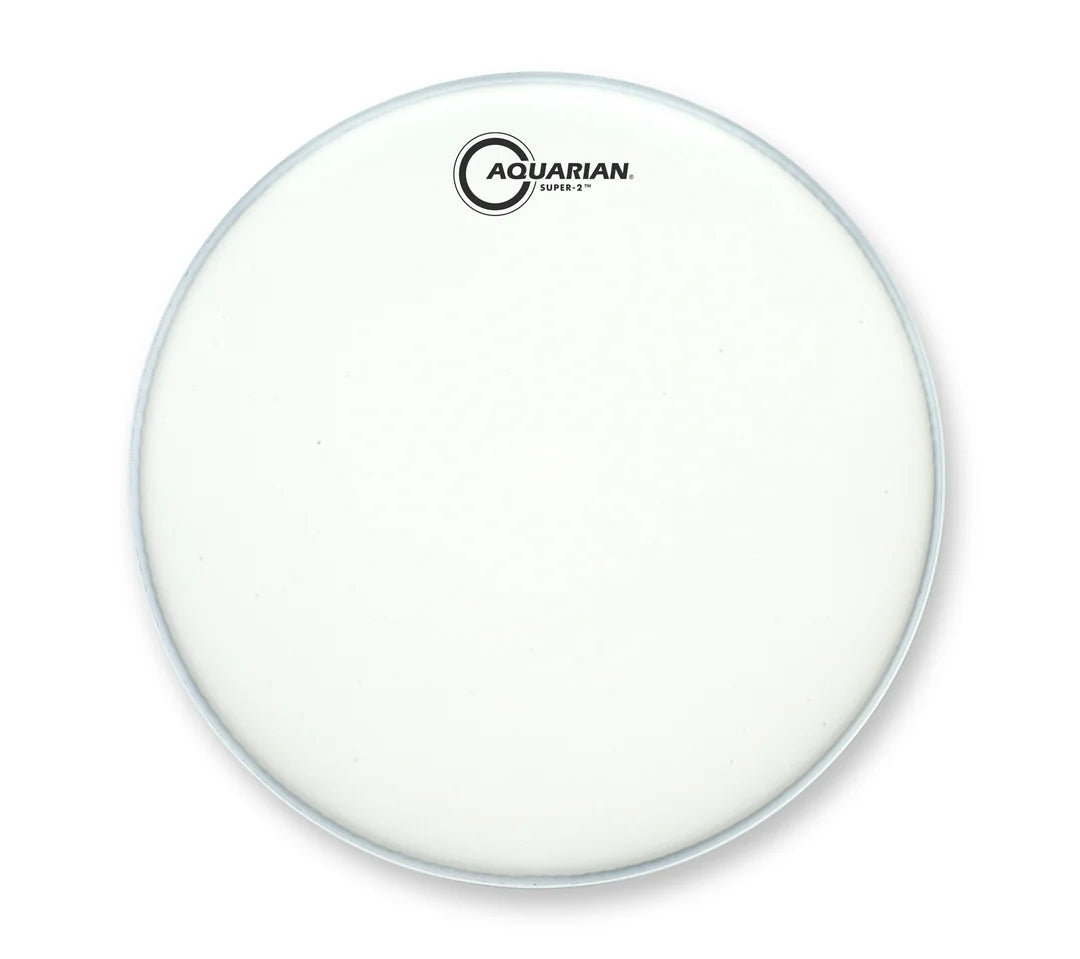 AQUARIAN SUPER-2 TEXTURE COATED DRUMHEADS
