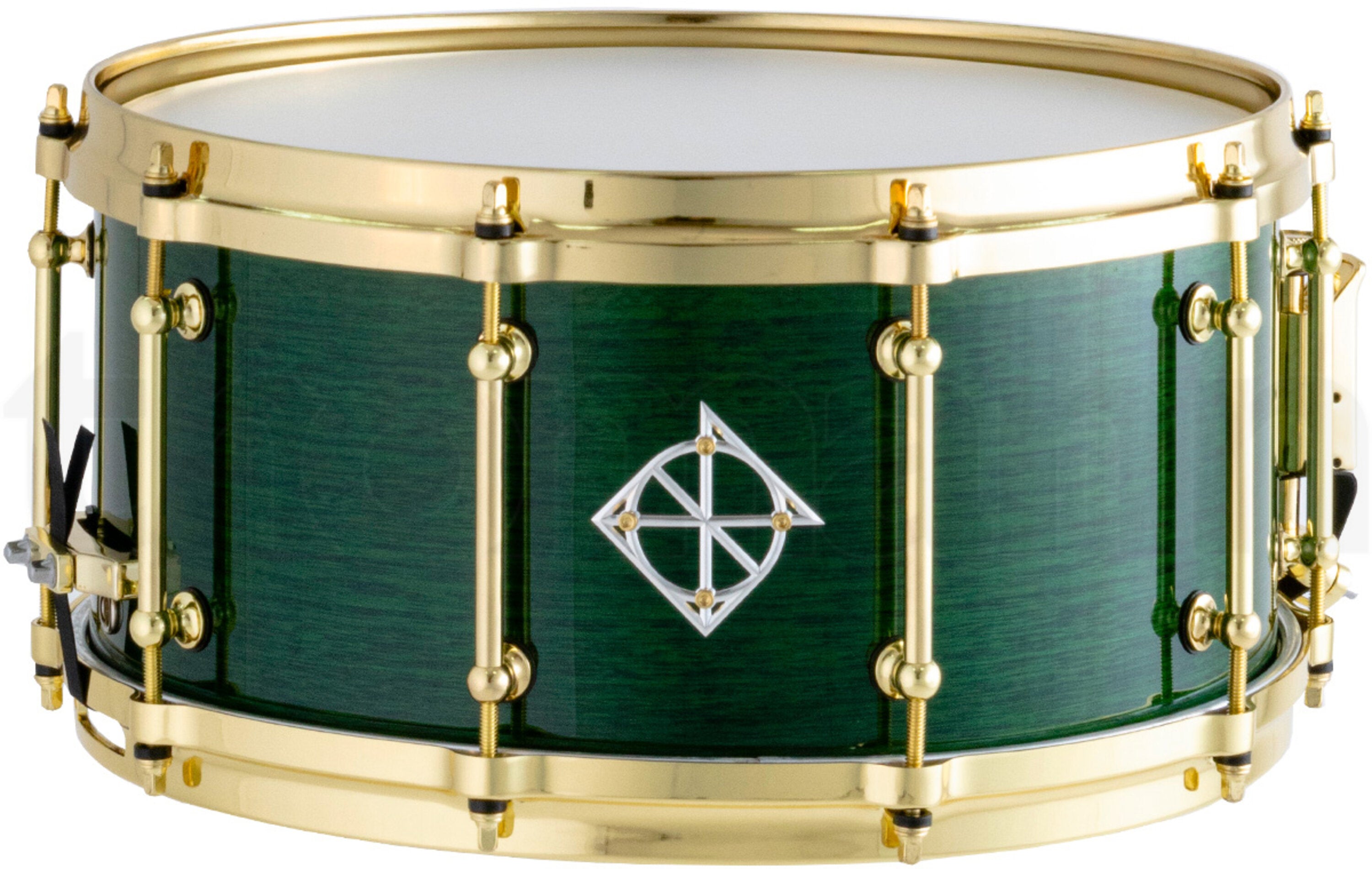 DIXON ARTISAN ROSEGUM SNARE 14X6.5 (GREEN GLOSS VERSION)