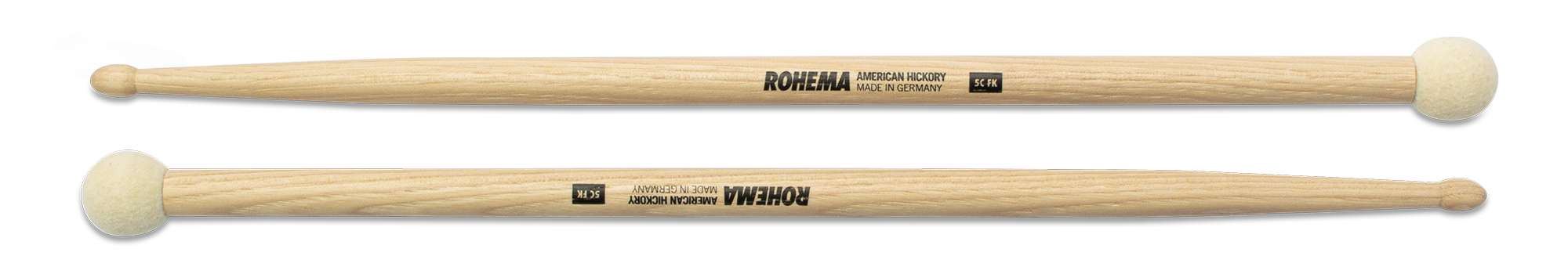 Rohema Kombi Sticks | 5C FK - 25mm felt ball
