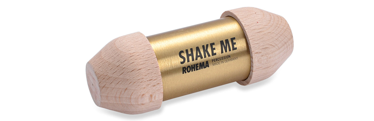 Rohema Shake me Shaker |  Brass / Beech | Age: 3+