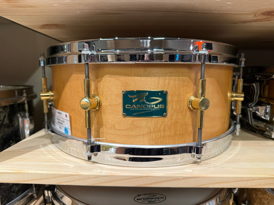 [Preloved snare] Canopus MO 14 x 5.5 Snare drum.