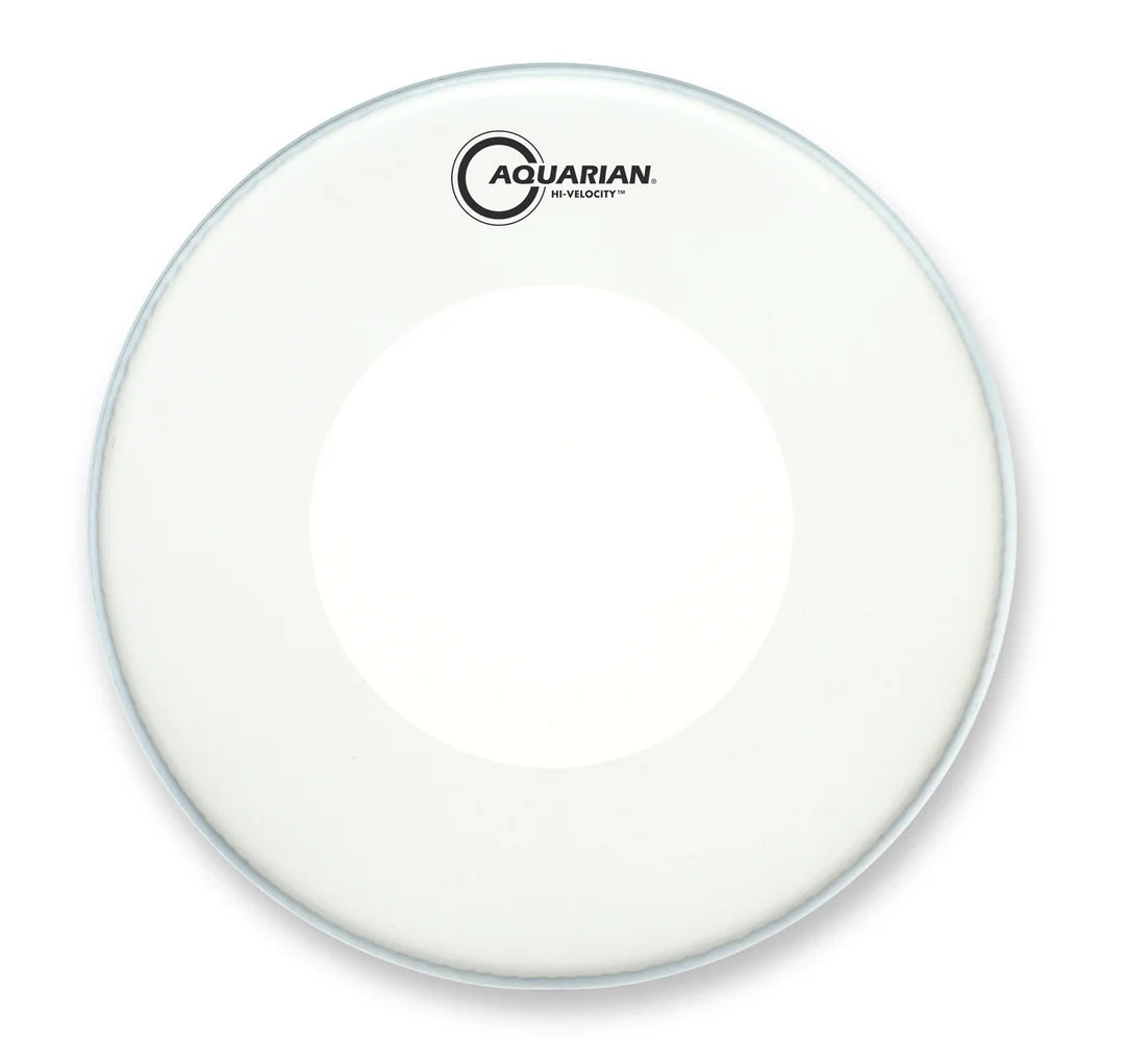 AQUARIAN DRUMHEADS : HI-VELOCITY TEXTURED COATED 7/7 DOUBLE PLY SNARE BATTER WITH REVERSE DOT