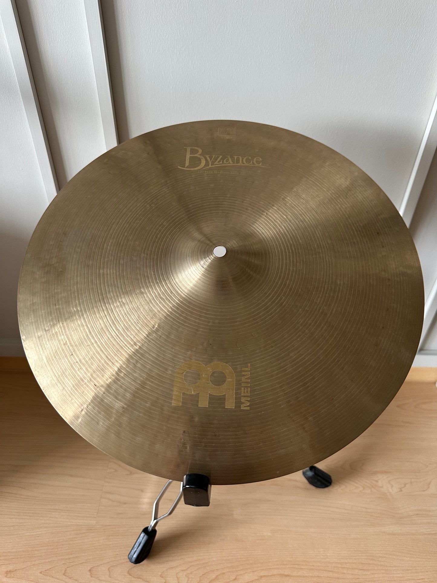 Preloved Meinl Byzance Jazz Medium thin Crash Cymbal