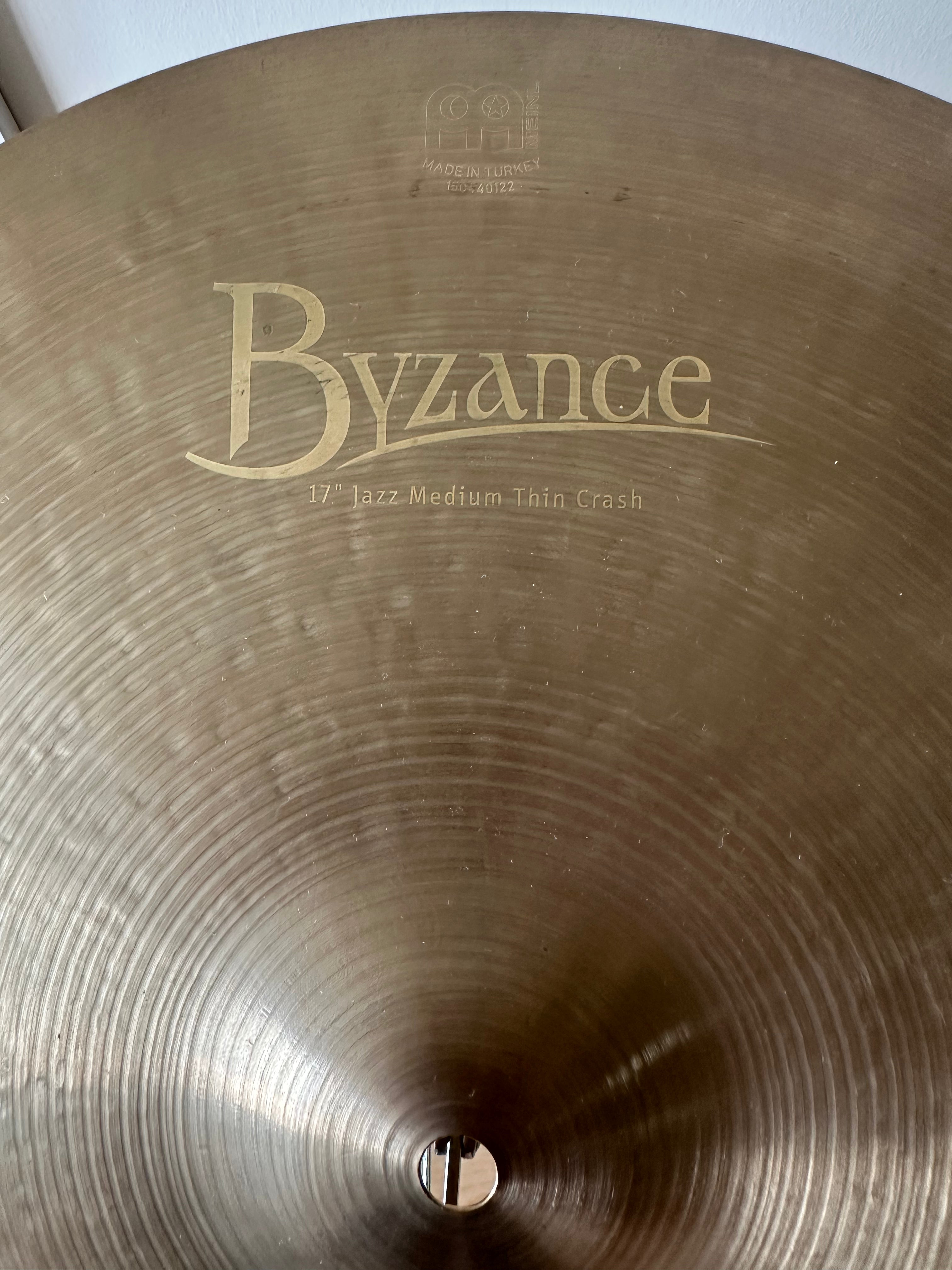 [Preloved] Meinl Byzance Jazz Medium thin Crash Cymbal