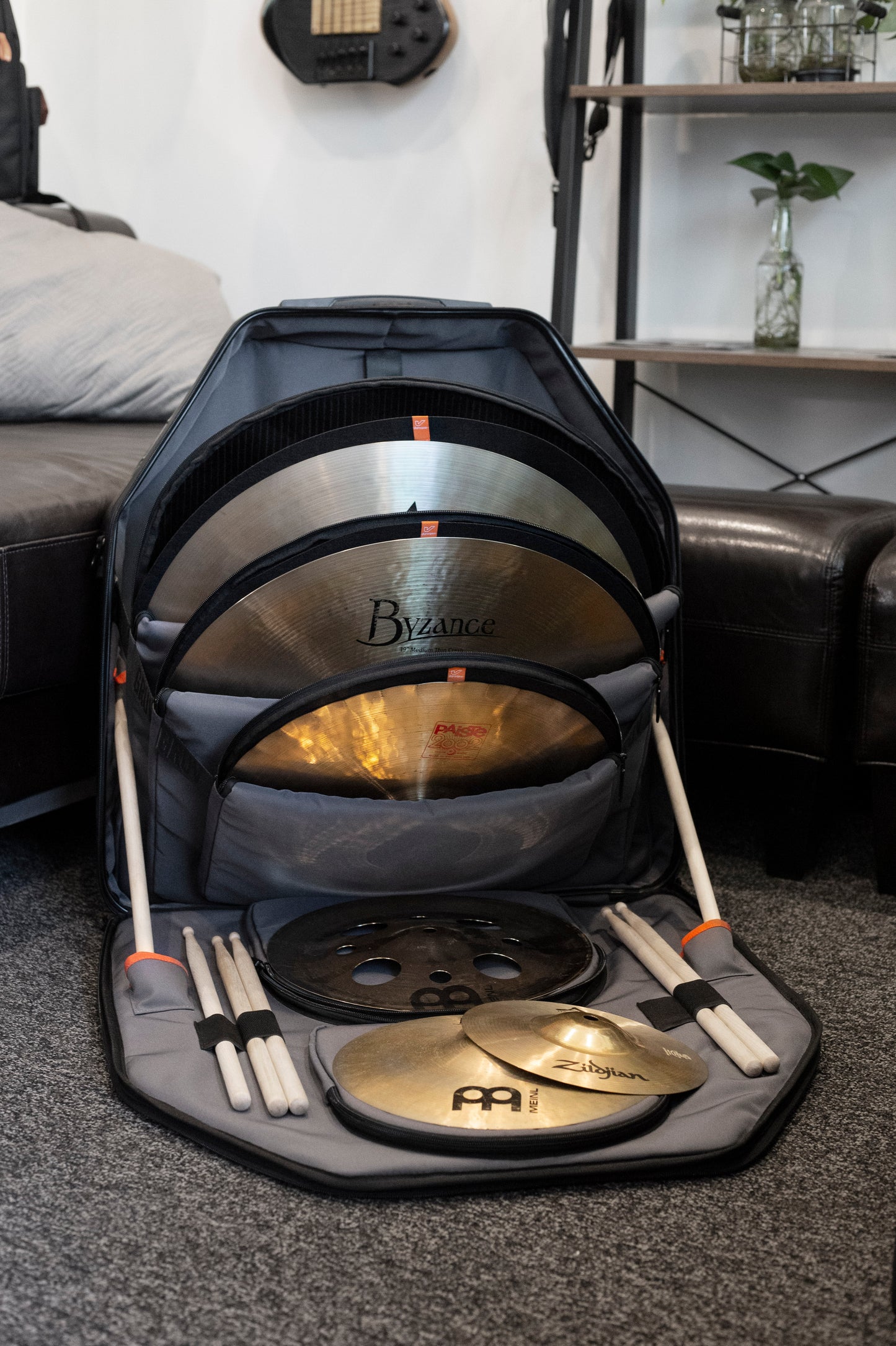 Gruv Gear : Veloc Cymbal Bag (Black)