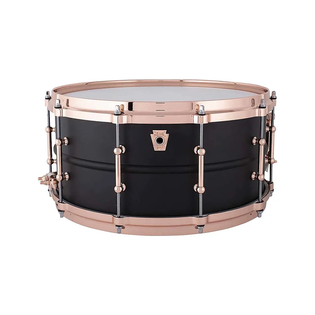 Ludwig LB427TDC 6.5x14inch Hot Rod Black Beauty Snare Drum (Available in Jun 2025)