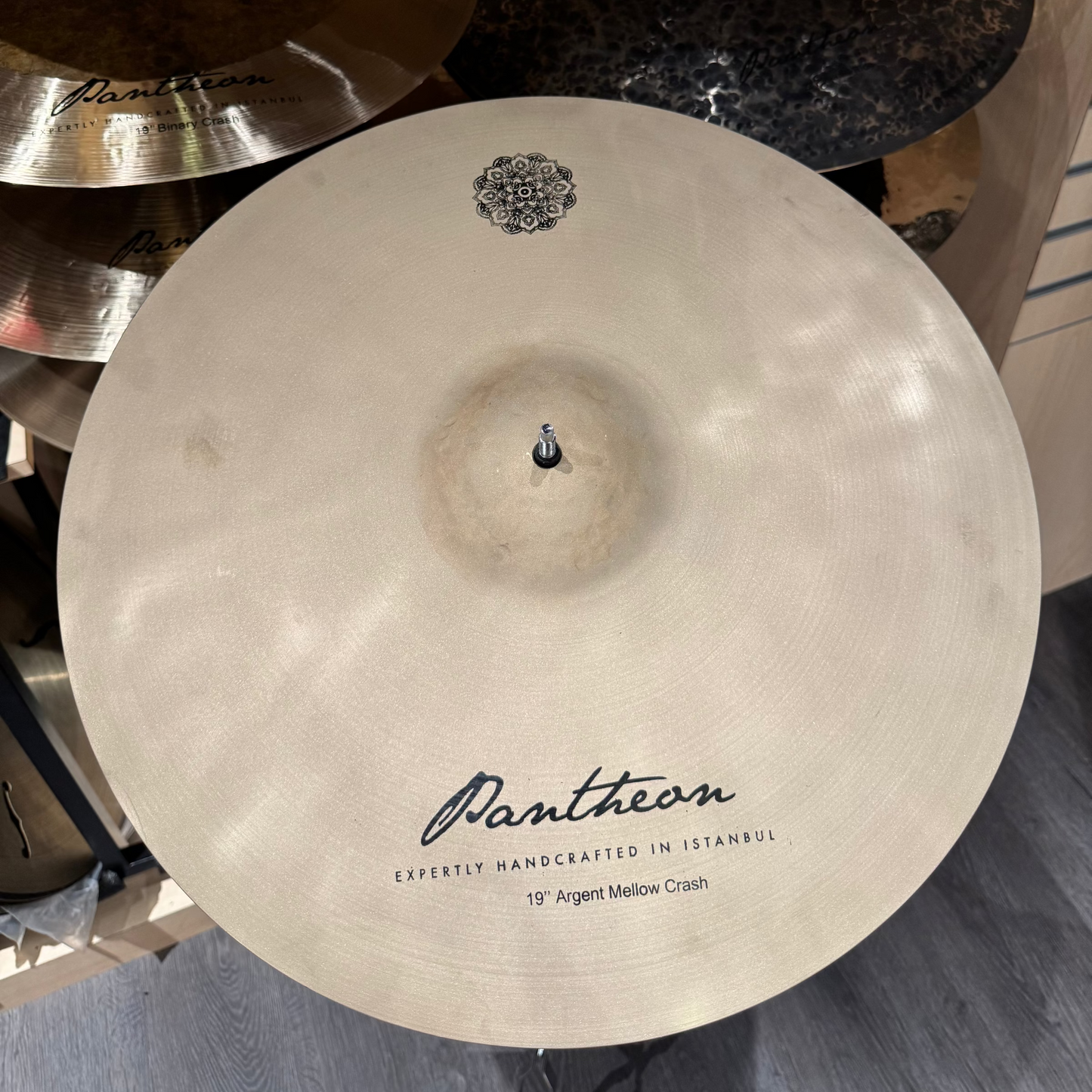 PANTHEON PERCUSSION CYMBALS : ARGENT SERIES (SPLASH / CRASH / HIHATS / RIDE)