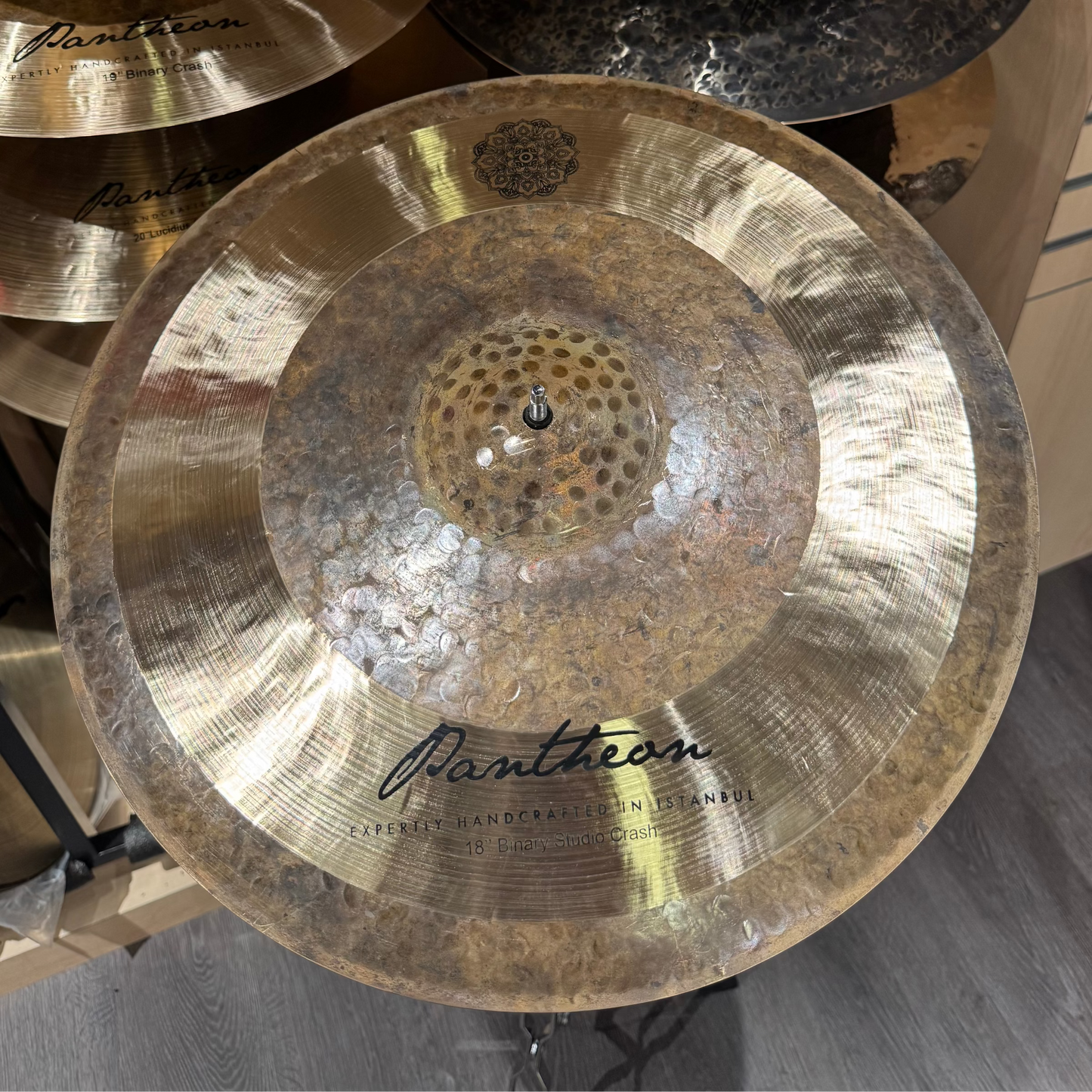 PANTHEON PERCUSSION CYMBALS : BINARY (HIHATS / CRASH / RIDE)