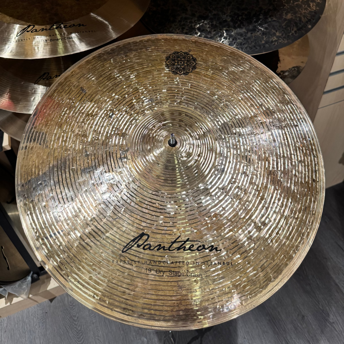 PANTHEON PERCUSSION CYMBALS : DRY (HIHATS / CRASH / RIDE)