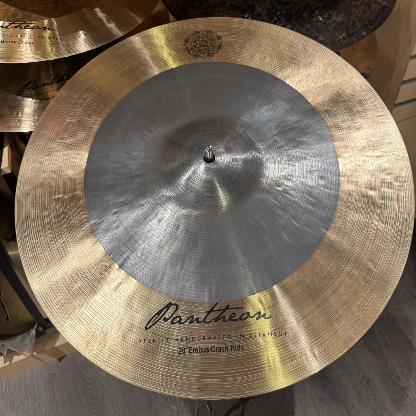PANTHEON PERCUSSION CYMBALS : SIGNATURE SERIES (HIHATS / CRASH / RIDE)