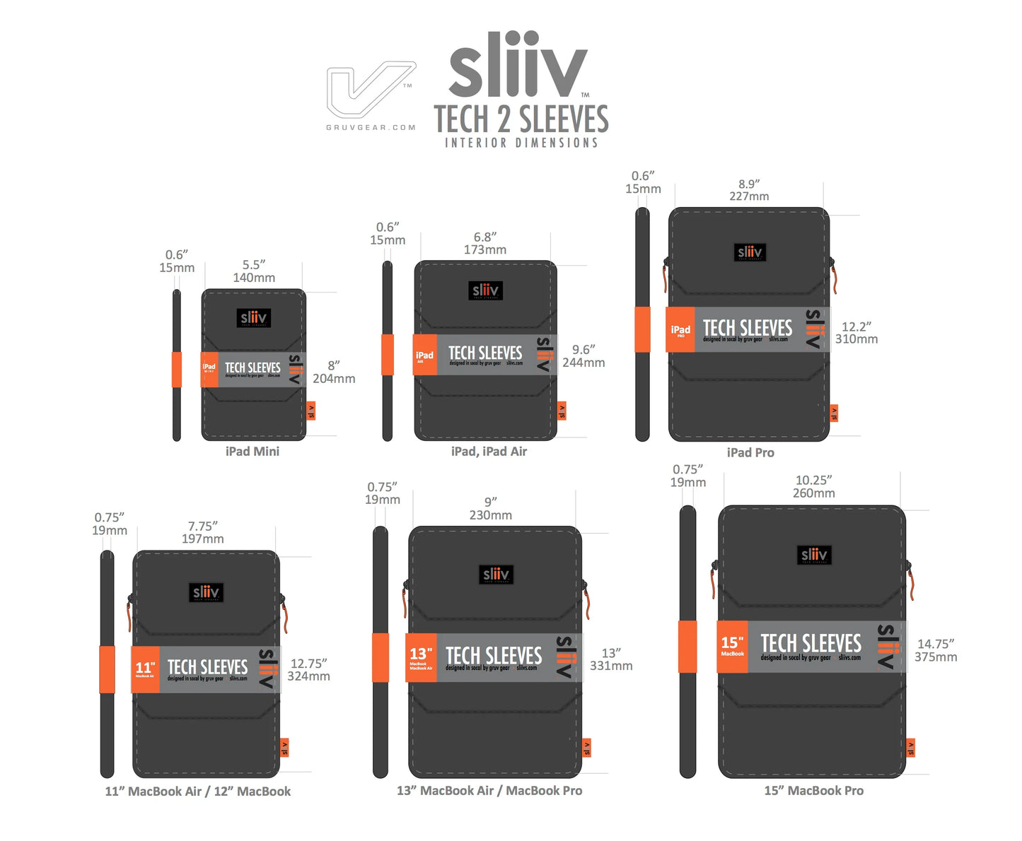 Gruv Gear : Sliiv Tech Sleeve Case