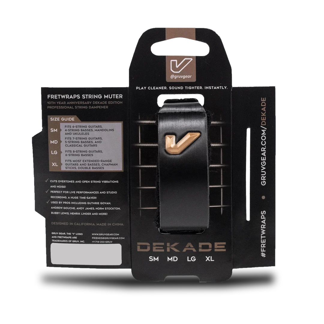 GRUV GEAR FRET WRAP - DEKADE EDITION (SM)