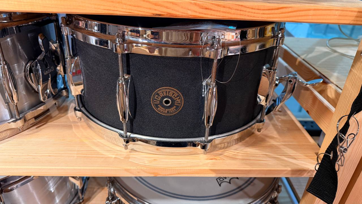 [PRELOVED] GRETSCH USA Custom Black Custom 14 x 6.5'