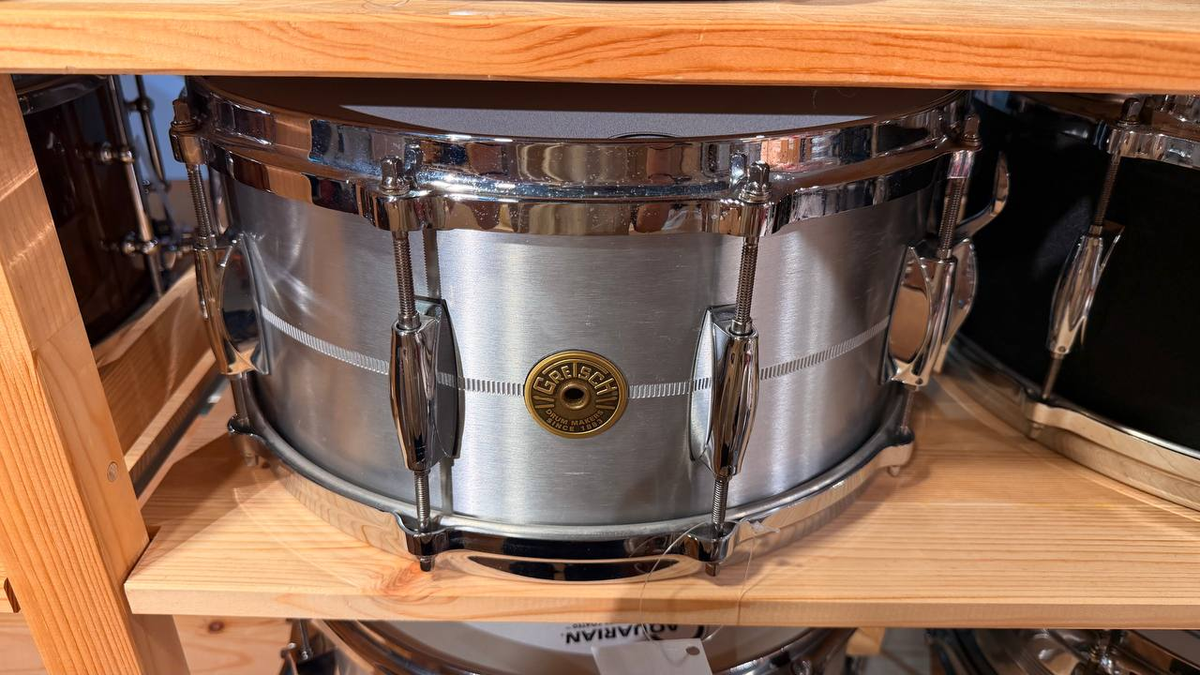 [PRELOVED] GRETSCH USA Custom Solid Shell Aluminum (3mm) 14 x 6.5'