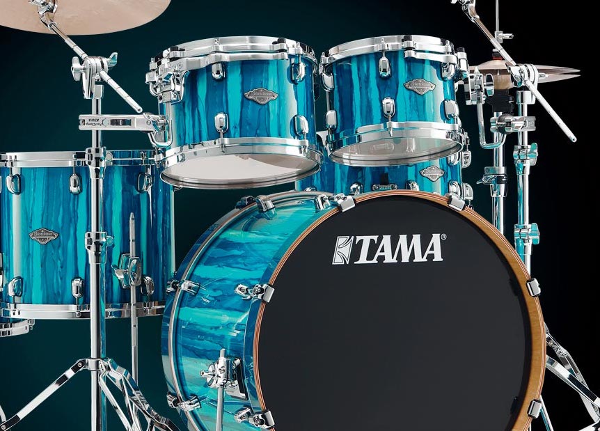 Daily Drums Rental Rates : Tama Starclassic Performer shell pack (Sky blue Aurora)